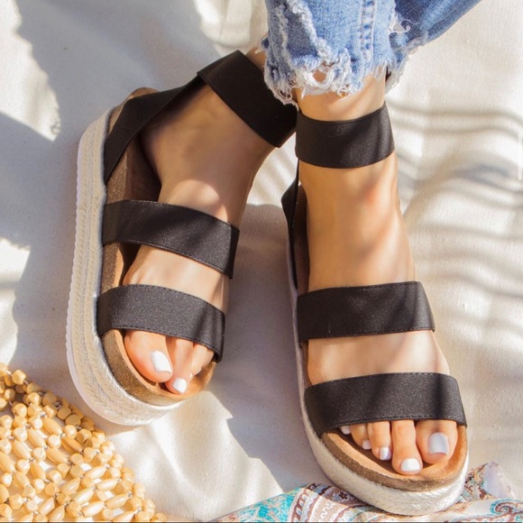 📣 “Sophia” black espadrilles - Picture 3 of 8